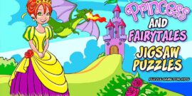 【美版】Princess and Fairytales Jigsaw Puzzles – Princesses Fairy Tales Intelligence Tra