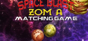 Space Blast Zom A Matching Game
