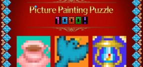 绘画益智1000! Picture Painting Puzzle 1000!