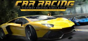 【美版】赛车高速公路驾驶模拟器，真正的停车司机模拟速度交通豪华2022 Car Racing Highway Driving Simulator, real parki