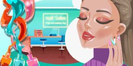 【美版】Nail Salon Style and makeup bag