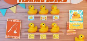 【美版】Fishing Ducks