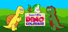 【美版】Learn & Play: Dino Coloring