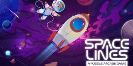 【美版】空间线：益智街机游戏 Space Lines: A Puzzle Arcade Game