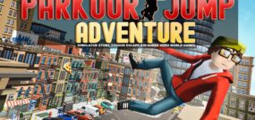 【英版】Parkour Jump Adventure Simulator Stunt Tycoon Ecape Kid